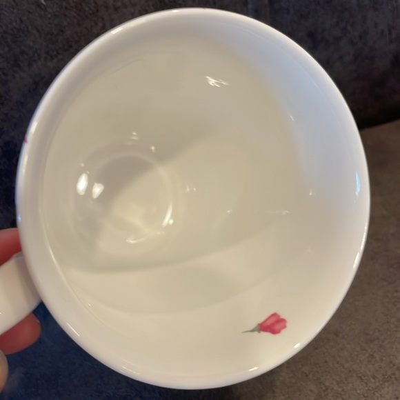 Beautiful Like New Gracie Bone China Sweet Pea Vine Coffee Cup Tea Cup, 10 Oz - Picture 6 of 8